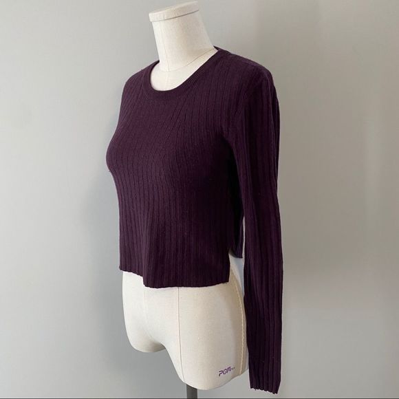 Aritzia Babaton Nathaniel Cropped Ribbed Sweater - Picture 7 of 13